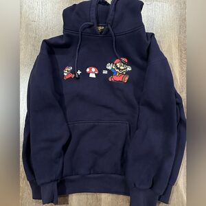 Y2K Nintendo Mario Mushroom Hoodie‎ kids large (14)